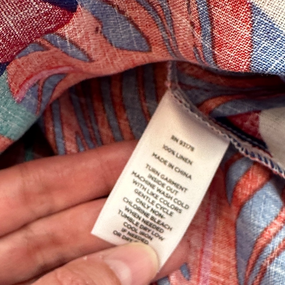 Magaschoni Multicolor Leaf Print Skirt - Picture 5 of 5